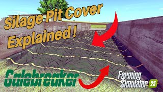 FS25  The New Silage Pit Cover Explained [upl. by Alysoun960]