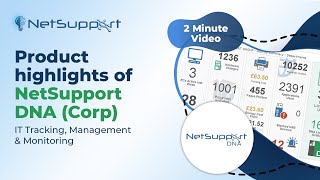 IT Management  2 minute product highlights of NetSupport DNA Corporate Edition [upl. by Feodore307]