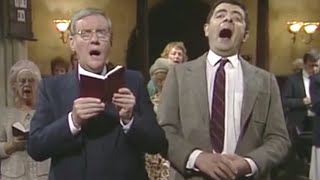 Sneaking Sweets in Church  Mr Bean Official [upl. by Munt]