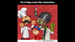 My First Papa Louie Animation That I Made [upl. by Natanoj]