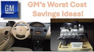 Top 10 GMs WORST Automotive Cost Savings Ideas  Can You Guess 1 [upl. by Ahsienet]