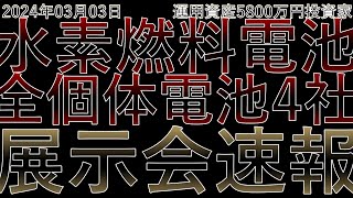 【2024最新ビッグサイト展示会リポート】水素・燃料電池・二次電池の未来！エナジーウィークで明らかになった驚きの事実 ブラザー工業 ホンダ キーエンス 日立造船 水素柱上パイプライン 全個体電池 [upl. by Idarb]