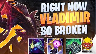 WILD RIFT  VLADIMIR IS SO BROKEN RIGHT NOW  Challenger Vladimir Gameplay  Guide amp Build [upl. by Ranjiv]