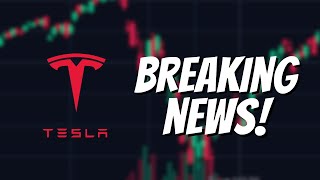 Breaking News for Tesla Stock Get Ready for a Bounce [upl. by Illom]