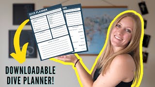 How to Plan a Dive  with Free Dive Planner Template [upl. by Yerdna793]