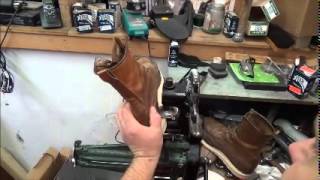 Bear Shoe Works Resoling Red Wing Irish Setter [upl. by Thapa]