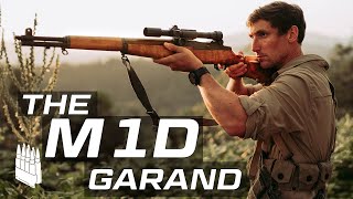 The M1D Sniper Rifle the most lethal version of the M1 Garand [upl. by Bonita]