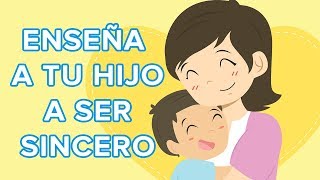 Cómo enseñar el valor de la sinceridad los niños  12 meses 12 valores 👧👦 [upl. by Nahtanha328]