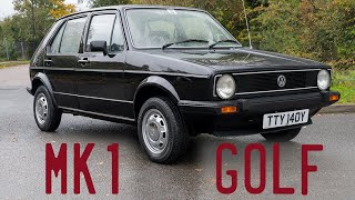 1983 Mk1 VW Golf GL Goes for a Drive [upl. by Ardnuahc]