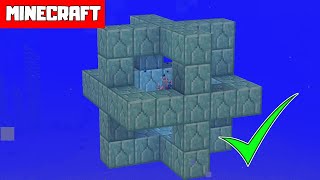 Minecraft How to Build a Conduit Frame 1164 [upl. by Enniotna]