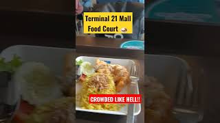 Terminal 21 Food Court Bangkok Thailand  CROWDED 😲 thailandtravel thailand bangkok [upl. by Airekat]