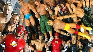 WWE RUTHLESS AGGRESSION JAKKS ACTION FIGURE COLLECTION [upl. by Penman867]