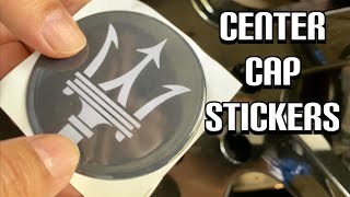 Easiest Way to Get Custom Center Caps [upl. by Namyac12]