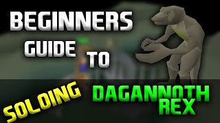 OldSchool RuneScape  Beginners Guide to Soloing Dagannoth Rex w 1 Hour Loot [upl. by Ahsitnauq]