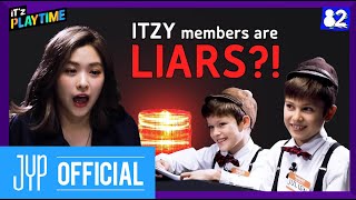 ITz PLAYTIME EP01 ITZY gets interrogated by kids [upl. by Aitnauq]