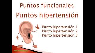 80 Puntos para la hipertensión Curso Auriculoterapia Centro IMG [upl. by Suiravat]