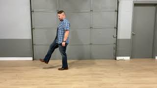 Watermelon Crawl Line Dance Tutorial [upl. by Nelyk]