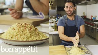 Andy Makes Complicated Couscous Thats Worth the Effort  From the Test Kitchen  Bon Appétit [upl. by Tracay87]