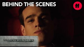 Shadowhunters  Behind The Scenes Season 2 Simon’s Boathouse  Freeform [upl. by Sherborne]