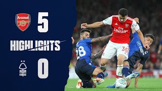 Highlights Arsenal 50 Forest 240919 [upl. by Er]