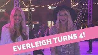 Everleigh Turns 4 Hatchimal foreverandavas party ice skating with Savannah amp Cole ampmore [upl. by Koy179]