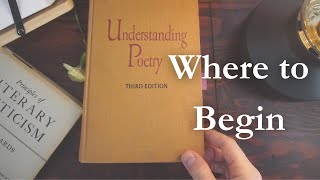 5 Poetry Books for Beginners  Close Reading Poetry [upl. by Cynthy]