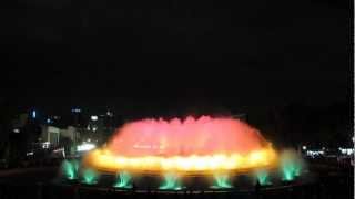 Magic Fountain Barcelona [upl. by Kcirderf]