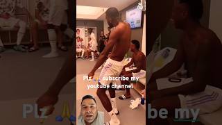 Antonio Rudiger dance football dance realmadridshorts [upl. by Leese]