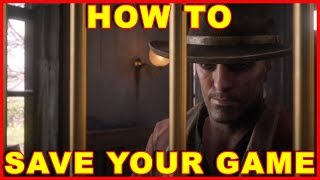 Red Dead Online How to Save Your Game [upl. by Pani665]