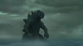 Godzilla going underwater stop motion VFX test [upl. by Eneli709]