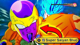 HOW TO UNLOCK SUPER SAIYAN BLUE GOKU amp VEGETA SKILL Dragon Ball Z Kakarot DLC Pack 2 Story Mode DUB [upl. by Neyrb160]