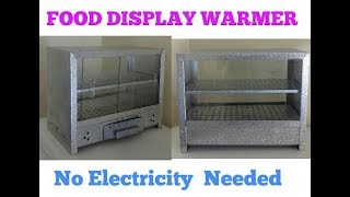 DIY FOOD DISPLAY WARMER [upl. by Ignatius63]