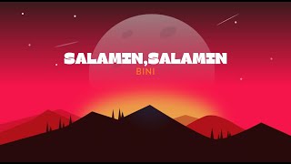 BINI  Salamin Salamin Lyrics [upl. by Norabel730]