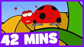 Ladybug Song and More  42mins Song Collection for Kids [upl. by Adnolohs]