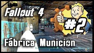 Asentamientos Fallout 4  Fábrica de munición automática [upl. by Jaunita]