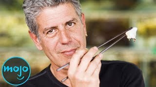 Top 5 Anthony Bourdain Moments [upl. by Bonnice]