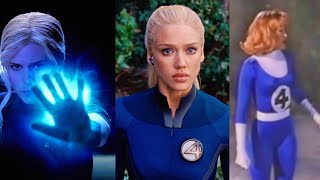 Invisible Woman  All Powers from Fantastic Four Films [upl. by Ennovy]