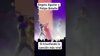 Angela Aguilar y Felipe Botello sigue triunfando con la canción más viral del momento [upl. by Fidelas]