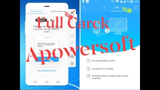 2021 Full Crack Apowersoft ApowerMirror 100 [upl. by Nodarb]