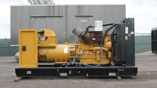 500 kW Caterpillar Diesel Generator – Standby LowHour Used 87017 [upl. by Gilliette870]