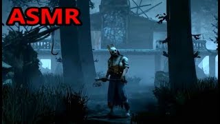 Dead by Daylight ASMR Huntress Humming Rain Fall Mother Dwelling Sounds [upl. by Yesima]