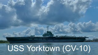 USS Yorktown CV10 museum [upl. by Namsu]