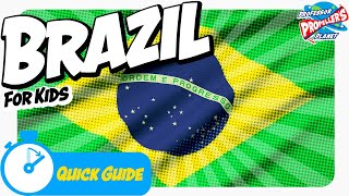 Brazil for Kids  fun Brazil Facts [upl. by Haraz]