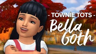 BELLA BACHELOR GOTH  TOWNIE TOTS  THE SIMS 4 [upl. by Nnylkcaj801]