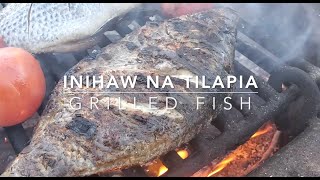 Grilled Fish  Inihaw na Tilapia [upl. by Emmer]