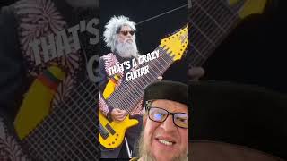 Elwood Francis of ZZ Top explains his Crazy 17 string Bass [upl. by Chemesh503]