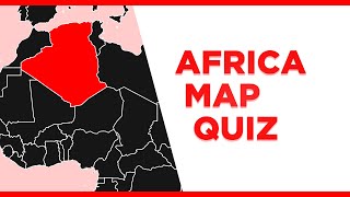 Guess the Country in Africa Map Quiz [upl. by Bohon]