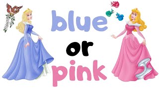 sleeping beautys dress blue or pink 👑🌷🧚🏻‍♀️ [upl. by Serilda981]