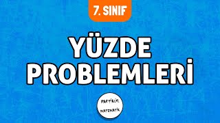 Yüzde Problemleri  7Sınıf Matematik  2024 [upl. by Treblihp]