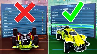 BEST ROCKET LEAGUE CONTROL SETTINGS 2021  The ULTIMATE Controller Settings Guide [upl. by Anaujal827]